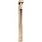 Ekena Millwork Imperial Block Rough Sawn Bracket w/ Offset Brace, Douglas Fir, 4"W x 28"D x 40"H BKT0402X28X40IMP05RDF - alternate 3